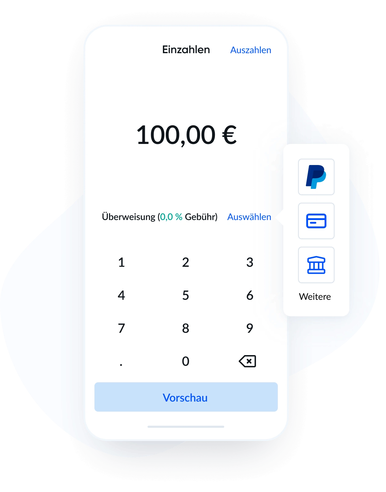 Bitvavo Euro Einzahlung - einfache SEPA Überweisung
